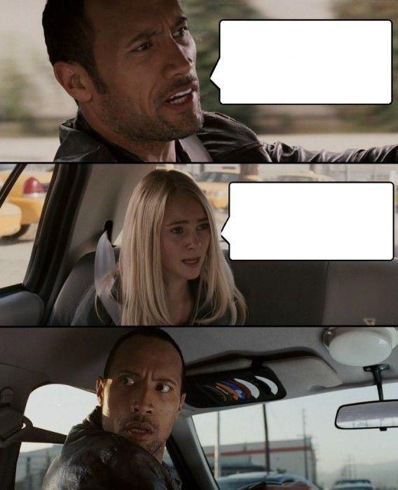 Dwayne Johnson Surprised Face